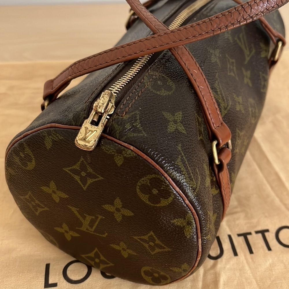 Louis Vuitton Monogram Papillon 25 Old Style Vintage Authentic - Picture 6 of 16